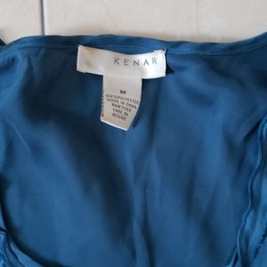 Kenar Tops - Kenar real blue tank dress top Kenar Tops - Kenar real blue tank dress top